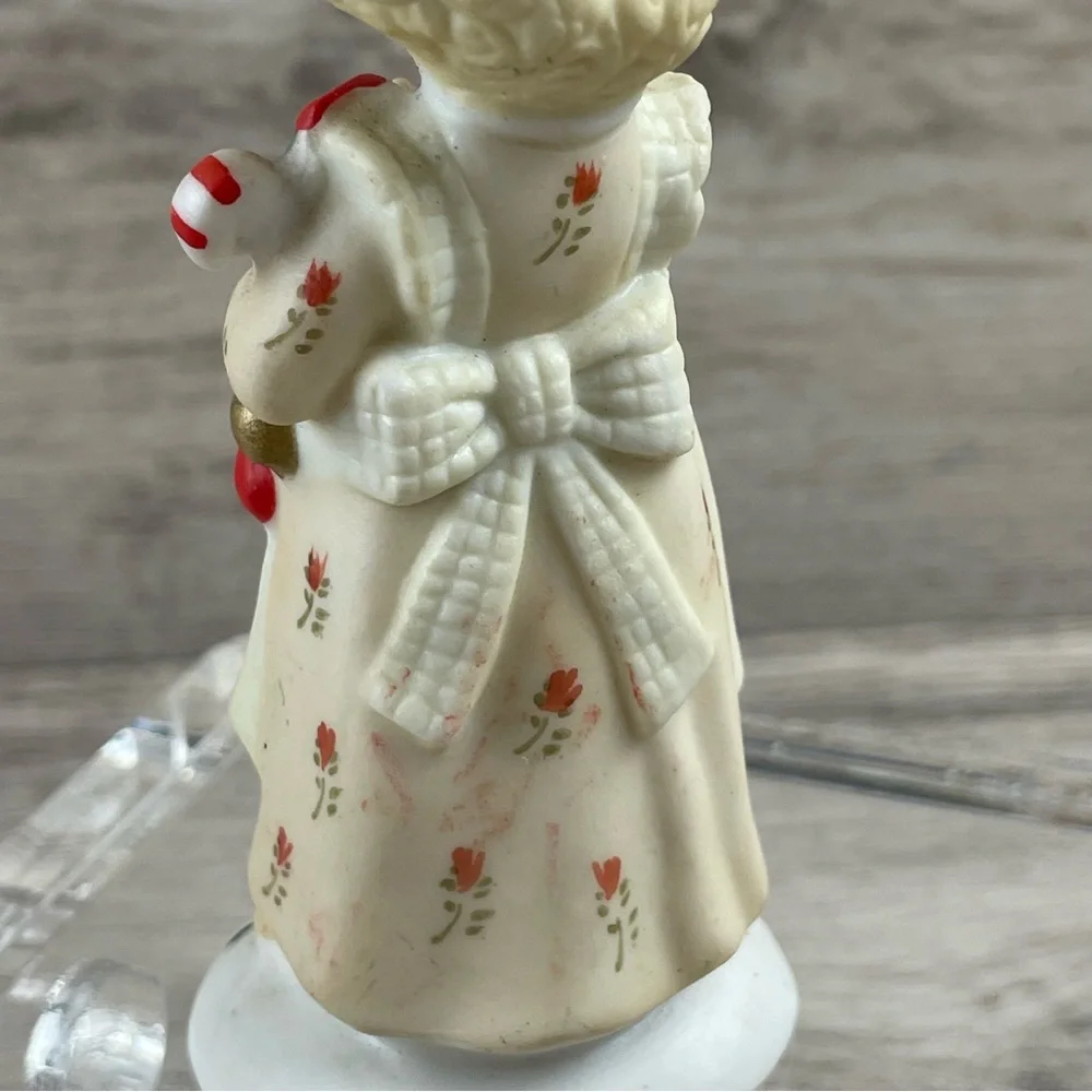 Vintage Enesco Night Before Christmas Girl E-2341 Porcelain